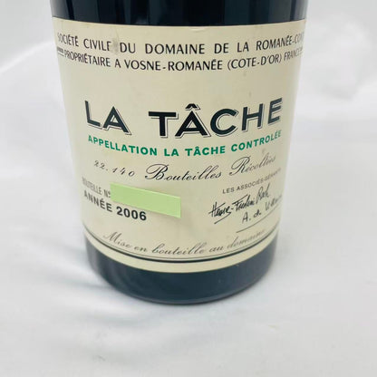 【古酒】【並行】DRC ドメーヌ ド ラ ロマネコンティ ラ ターシュ 2006年 750ml LA TACHE
