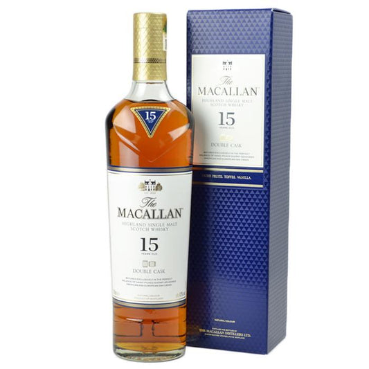 MACALLAN ザ マッカラン 15年 ダブルカスク 700ml 43% 箱付
