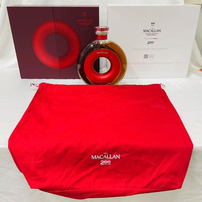 ザ マッカラン 200周年記念ボトル 43.6% 700ml 化粧箱/巾着袋 THE MACALLAN