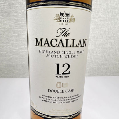 MACALLAN ザ マッカラン 12年 ダブルカスク 700ml 40% 箱付
