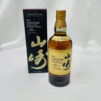 海外版 SUNTORY サントリー 山崎 12年 シングルモルト 700ml 43度 箱付