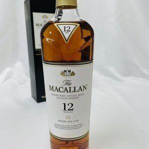 ザ マッカラン 12年 シェリーオーク カスク 700ml 40度 The MACALLAN 箱付