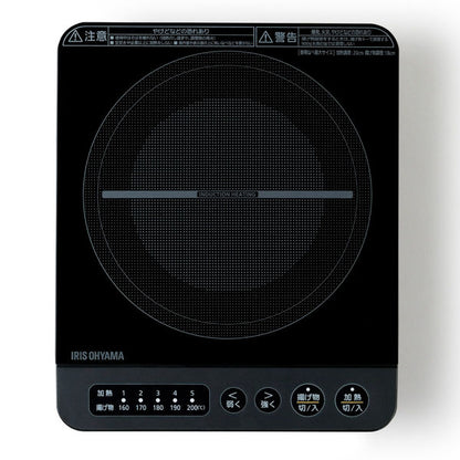 IRIS OHYAMA アイリスオーヤマ IHコンロ 1000W IHK-T38-B ブラック