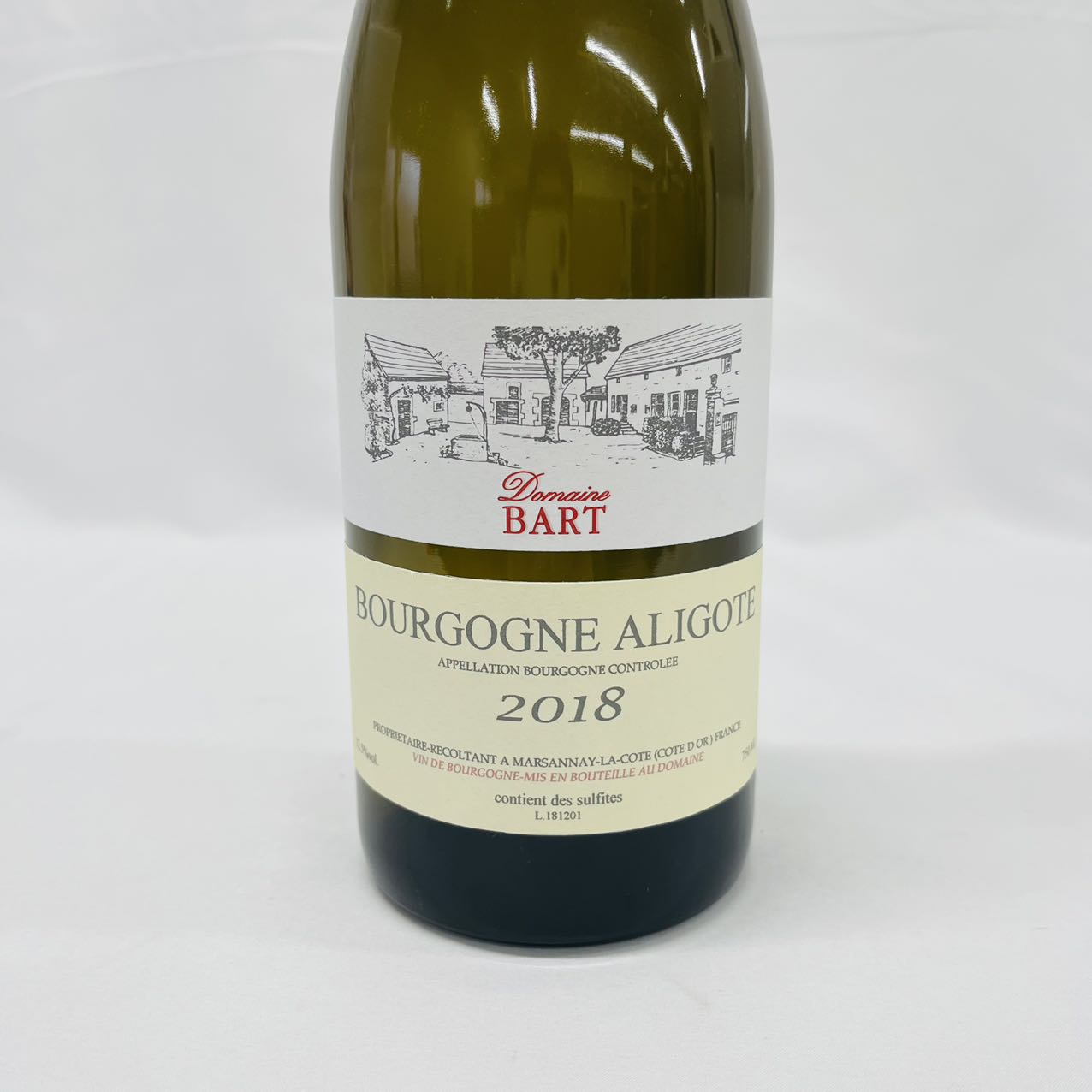 ブルゴーニュ アリゴテ ドメーヌ バール 2018年 750ml DOMAINE BART BOURGOGNE ALIGOTE