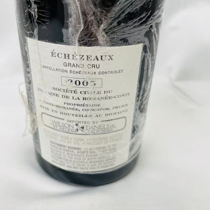 DRC ドメーヌ ド ラ ロマネコンティ ECHEZEAUX エシェゾー 2005年 750ml 13％