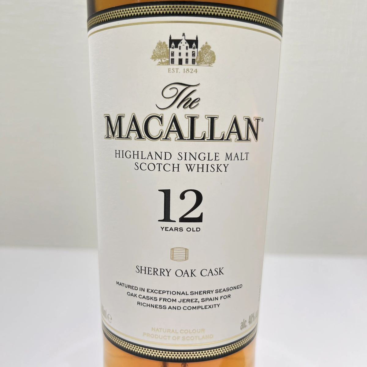 MACALLAN ザ マッカラン 12年 シングルモルト シェリーオークカスク 700ml 40% 箱付 スコッチ