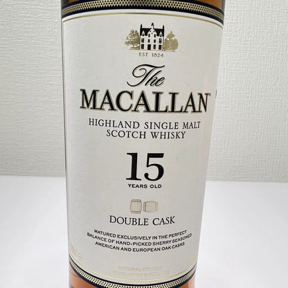 MACALLAN ザ マッカラン 15年 ダブルカスク 700ml 43% 箱付
