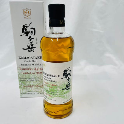 MARS マルス シングルモルト駒ヶ岳 津貫エイジング Bottled in 2020 700ml 54度 箱付 本坊酒造
