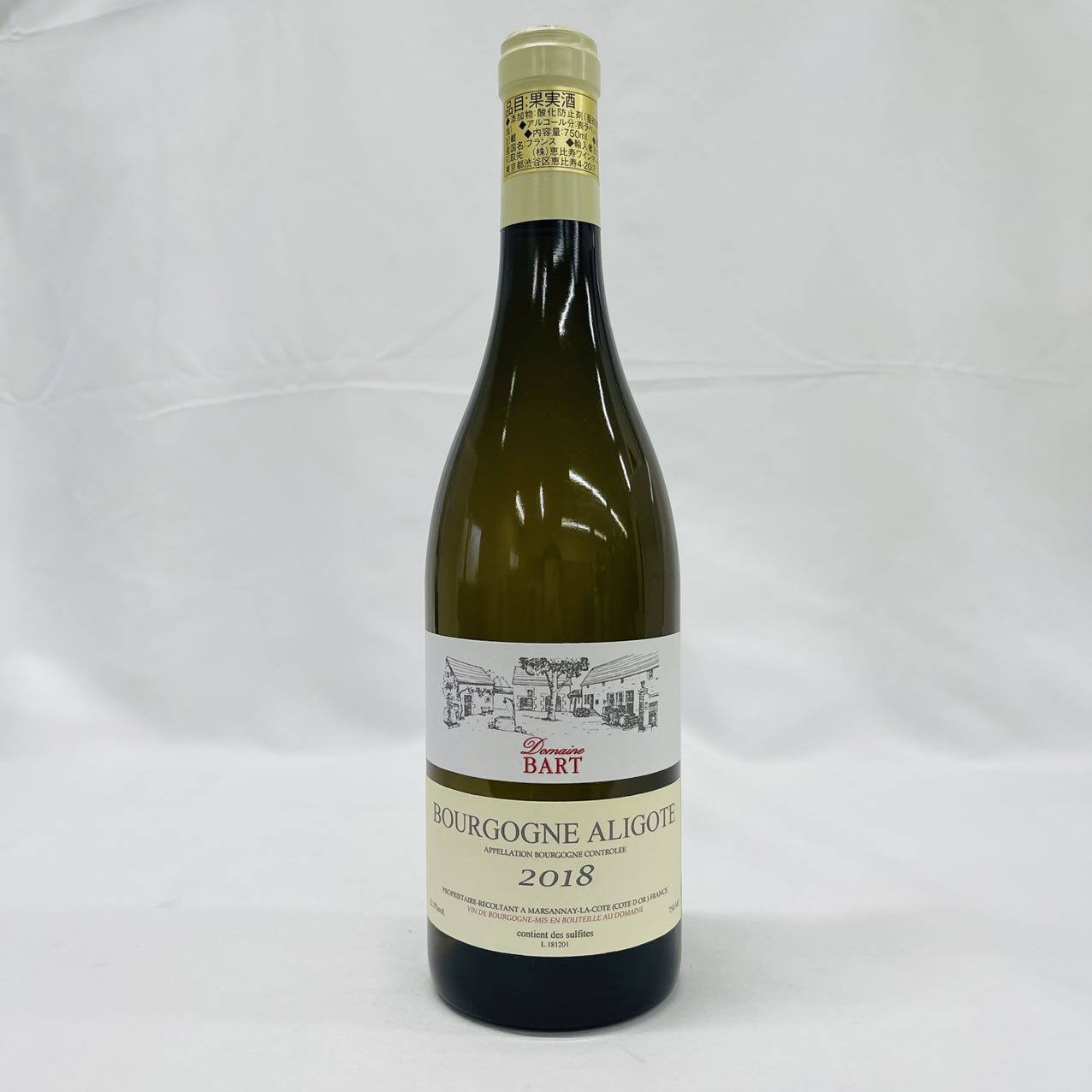 ブルゴーニュ アリゴテ ドメーヌ バール 2018年 750ml DOMAINE BART BOURGOGNE ALIGOTE