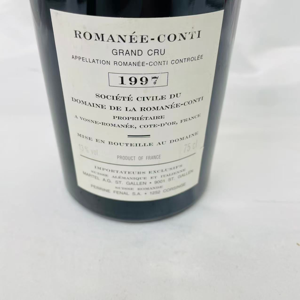 【古酒】DRC ROMANEE-CONTI ロマネコンティ 1997年 750ml 13度