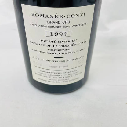 【古酒】DRC ROMANEE-CONTI ロマネコンティ 1997年 750ml 13度