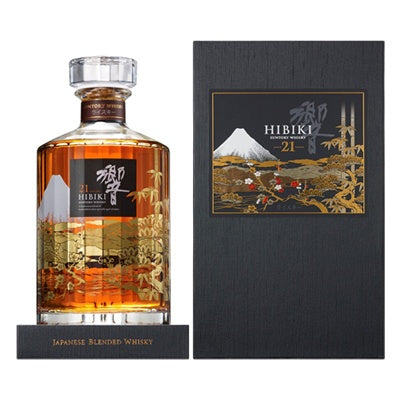 SUNTORY サントリー 響 21年 意匠ボトル 花鳥風月 700ml 43度 HIBIKI