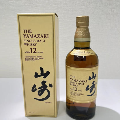 SUNTORY サントリー 山崎 12年 シングルモルト ウイスキー 700ml 43% 箱付