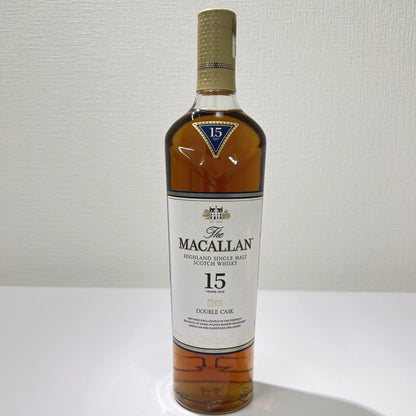 MACALLAN ザ マッカラン 15年 ダブルカスク 700ml 43% 箱付