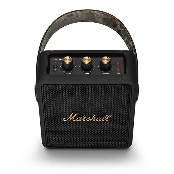 Marshall マーシャル ワイヤレスポータブルスピーカー STOCKWELL 2 ブラック&ブラス
