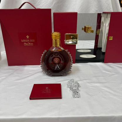 【古酒】【 並行】レミーマルタン ルイ13世 観音開き 700ml REMY MARTIN LOUIS XIII 箱/替え栓/冊子/バカラボトル シリアル一致