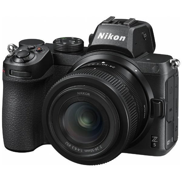 Nikon ニコン ミラーレス一眼カメラ Z5 レンズキット NIKKOR Z 24-50mm f/4-6.3 付属 Z5 LK24-50 ブラック